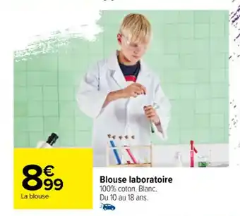 Blouse laboratoire