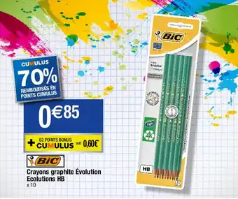 Crayons graphite Ăvolution Ecolutions HB