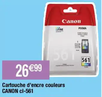 Cartouche d'encre couleurs CANON cl-561