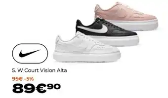 5. W Court Vision Alta 95€ -5%