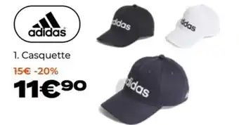 Go Sport Casquette 15€ -20% offre