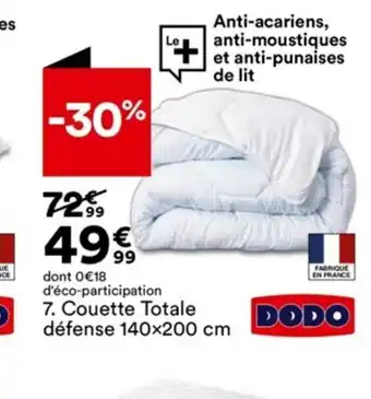 BUT DODO 7. Couette Totale offre