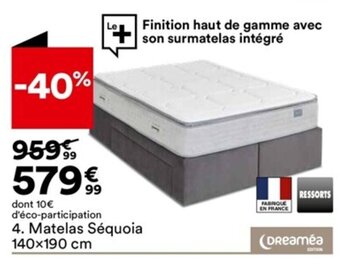 BUT Matelas sequoia offre