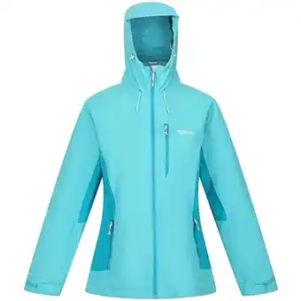 Decathlon Veste imperméable highton stretch femme (rose vif / rose vif) offre