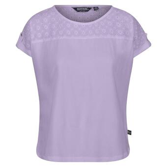 Decathlon Tshirt jaida femme (lilas pastel) offre