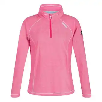 Decathlon Haut polaire montes femme (rose vif / blanc) offre