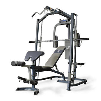 Decathlon Machine smith et banc mp3100 - supporte 135kg - disques de 25 et 50mm offre
