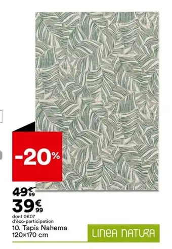 BUT 10. Tapis Nahema 120x170 cm offre