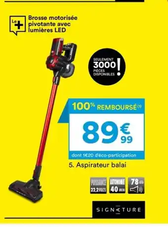 BUT Aspirateur balai offre