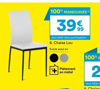 BUT Chaise lou offre