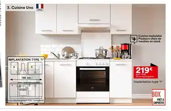 BUT 3. Cuisine Uno offre