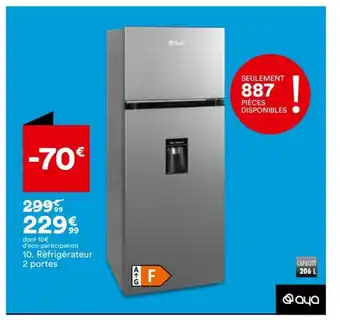 BUT dont 10€ d'éco-participation 10. Réfrigérateur 2 portes offre