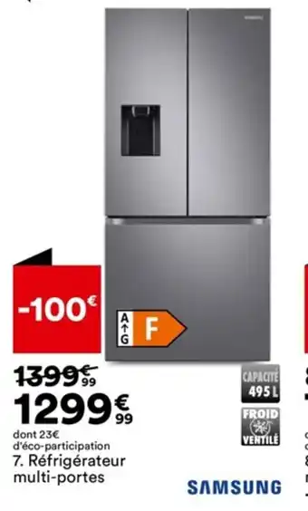 BUT SAMSUNG d'éco-participation 7. Réfrigérateur offre