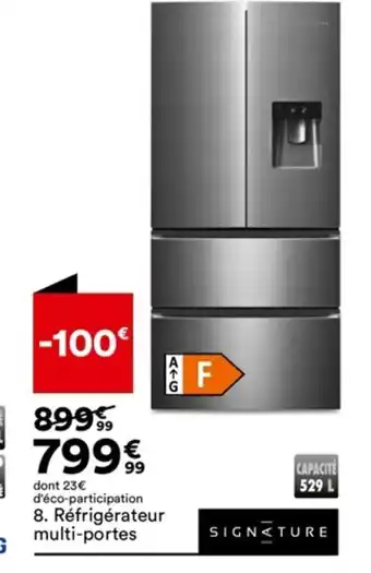 BUT dont 23€ d'éco-participation 8. Réfrigérateur multi-portes offre