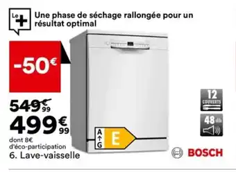 BUT BOSCH Lave-vaisselle offre