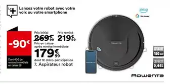 BUT dont 1€ d'éco-participation 7. Aspirateur robot offre