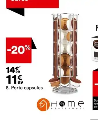 BUT 8. Porte capsules offre