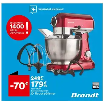 BUT dont 0 €30 d'éco-participation 10. Robot pâtissier offre