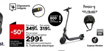 BUT dont 1€80 d'éco-participation 11. Trottinette électrique offre