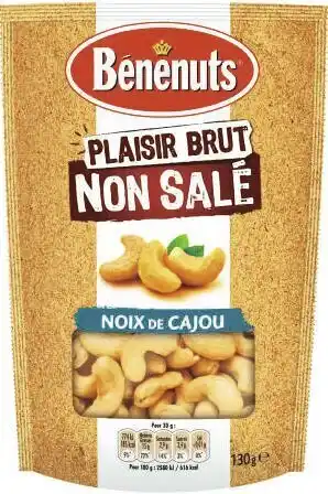 Noix de Cajou Plaisir Brut Non Salé