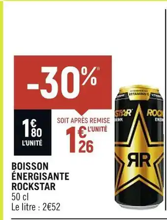 Spar Rockstar boisson énergisante offre
