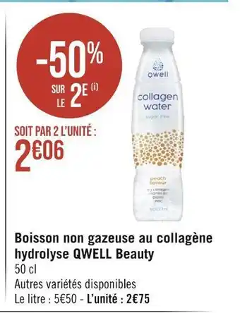 Qwell eaux aromatisées