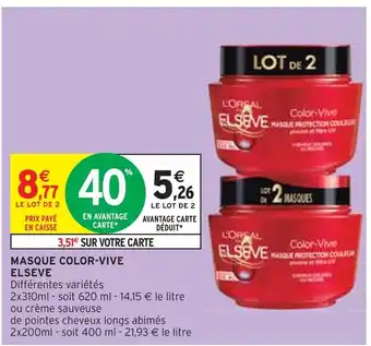 Elseve masque color-vive