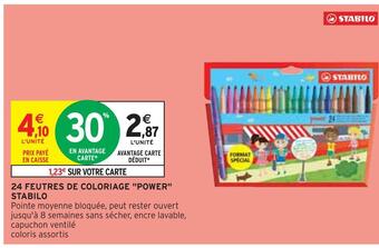 Stabilo 24 feutres de coloriage power