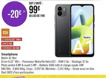 Casino Supermarchés Xiaomi smartphone offre