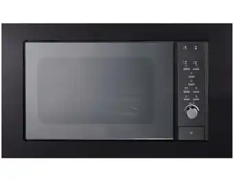 Brico Dépôt Cooke and lewis micro-ondes encastrable noir 25 l flatbed offre