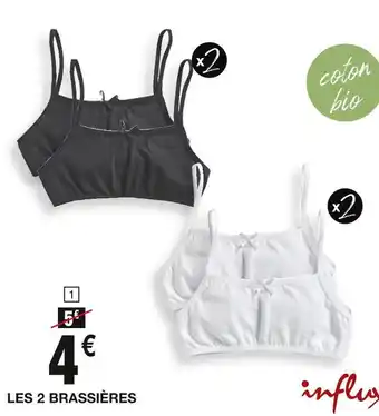 Influx brassières
