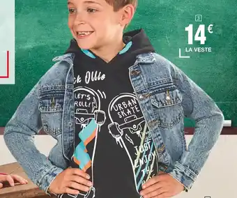 Cora x Carrefour Influx veste jean offre