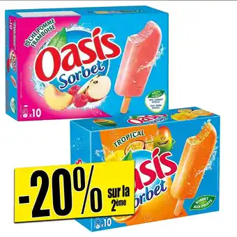 Norma 10 bâtonnets sorbet offre