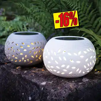 Norma Lampe solaire à led forme boule offre