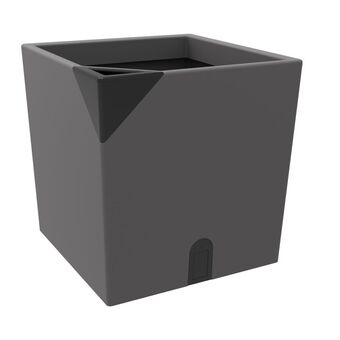 Gamm vert Pot de fleurs eda carré aqualight 40cm anthracite offre