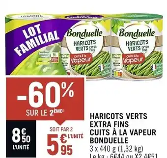 Spar HARICOTS VERTS EXTRA FINS offre