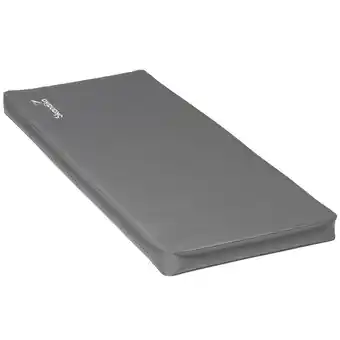 Decathlon Matelas de camping autogonflant 3d premium single - 195x80x10 cm - gris offre