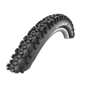 Decathlon Pneu vtt 26 x 2.25 schwalbe black jack noir tr (57-559) offre