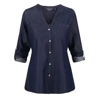 Chemisier malaya femme (bleu)