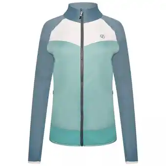 Decathlon Polaire elation femme (turquoise / blanc) offre