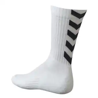 Decathlon Chaussettes hummel hmlauthentic indoor - blanc/noir offre