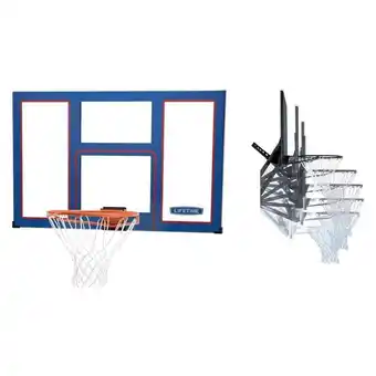 Decathlon Panier de basket mural skyboard dunk plexi réglable + garantie 5 ans offre