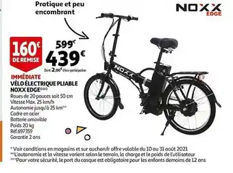 Noxx vélo électrique edge vae sale