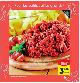 Leader Price Viande Bovine Hachés 5% Mg offre