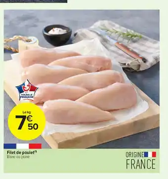 Carrefour Contact Filet De Poulet offre