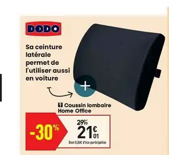Coussin Lombaire Home Office Dodo