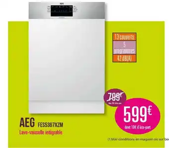 Group Digital Lave-vaisselle Intégrable Aeg offre