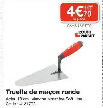 Truelle De Maçon Ronde