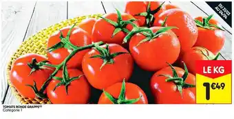 Leader Price Tomate Ronde Grappe offre