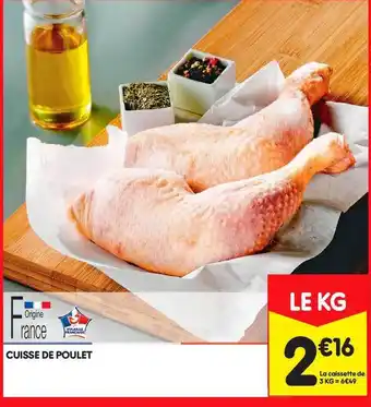 Leader Price Cuisse De Poulet offre